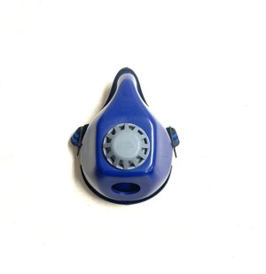Dromex - Single Midi-Half Mask PVC - Blue