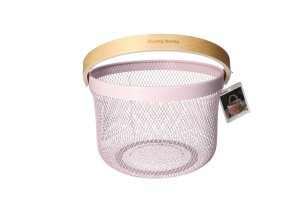 Danny Home Iron Round Storage Basket