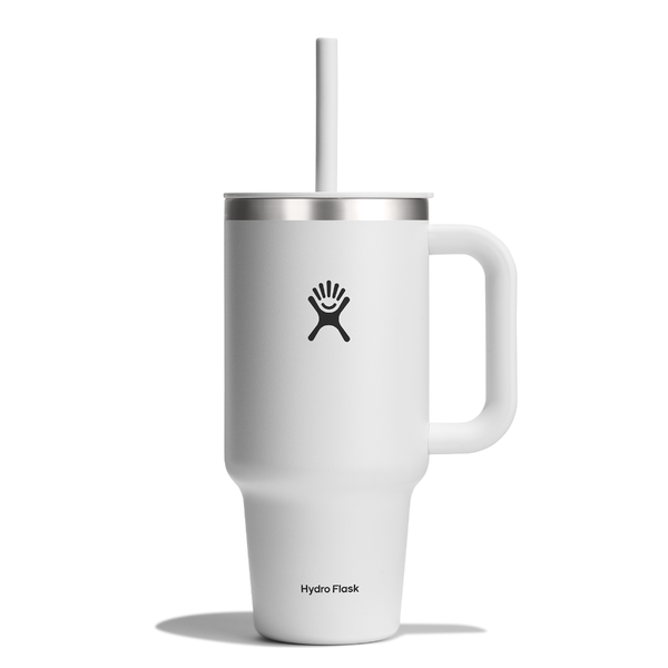 Hydro Flask Travel Tumbler 32oz-White-946ml