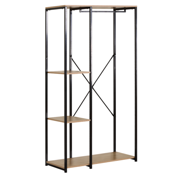 Home Pro Zurich Open Wardrobe &amp; Shelving Unit