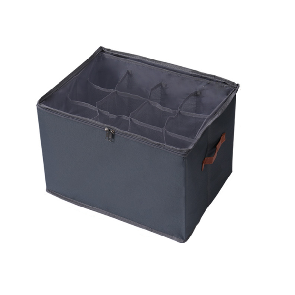 Shoe Storage Bag with Transparent Cover and Sturdy Handles