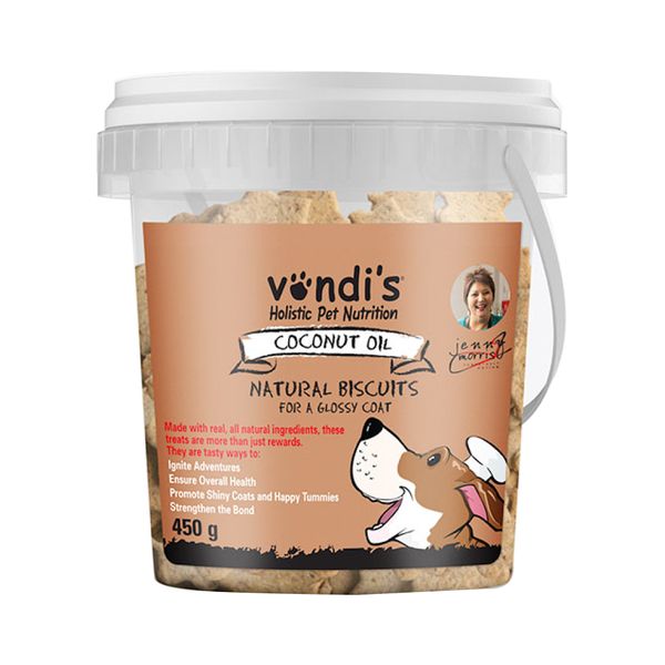 Vondi's Jenny Morris Coconut Oil Biscuits - 450g
