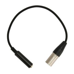 6.35 mm 1/4 Inch Female to XLR Male Adapter Cable 3 Pin Male to 6.35mm