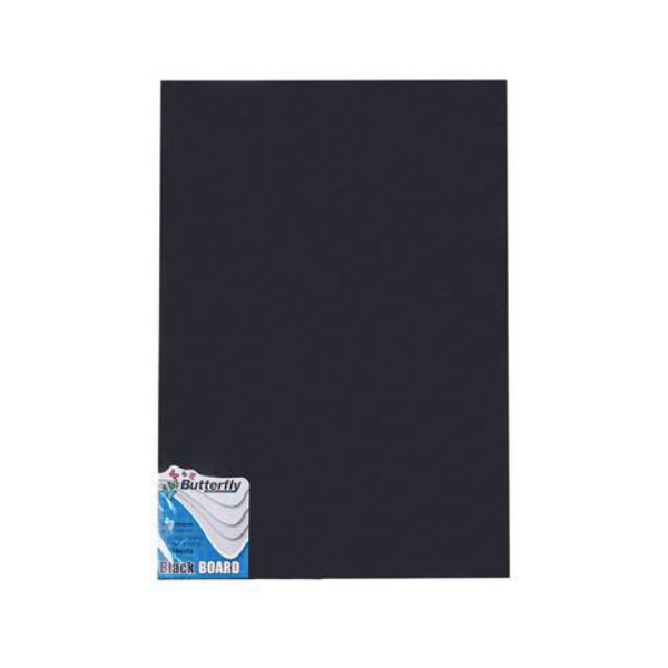Black Paper Board Sheet A2 Pack Of 5 x1