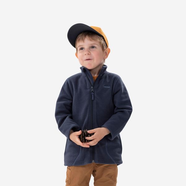 Quechua Kids' Fleece Hiking Jacket MH150 2-6 Years - Blue