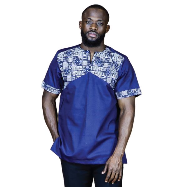 Africa Fashion House Arome Blue DDD 12 12 C Shirt