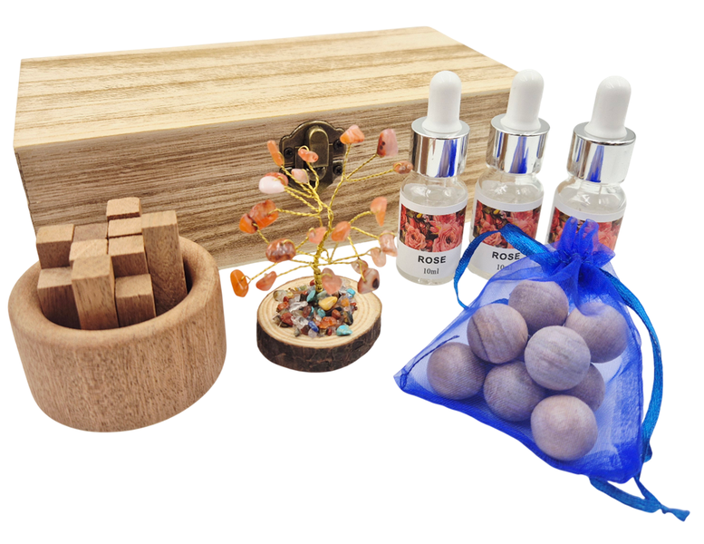 Premium Aromatherapy &amp; Wellness Giftbox - Rose