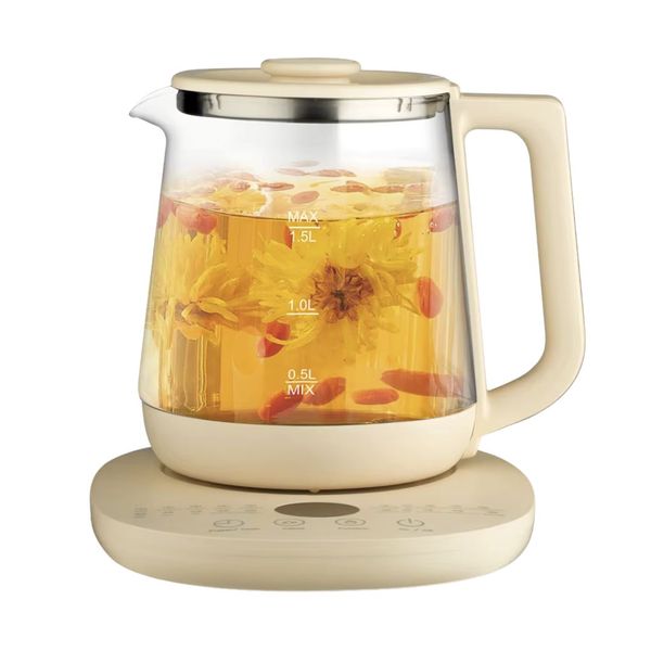 R.7937 RAF 1.5L Multifunctional Electric Glass Kettle Pot