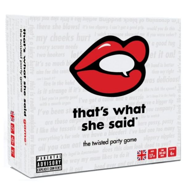 That's What She Said Card Game