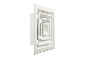 Top Quality Ceiling Grille 195/195mm White Aluminum