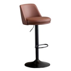 2306 Adjustable Stool with Cushioned Seat and Stable Base
