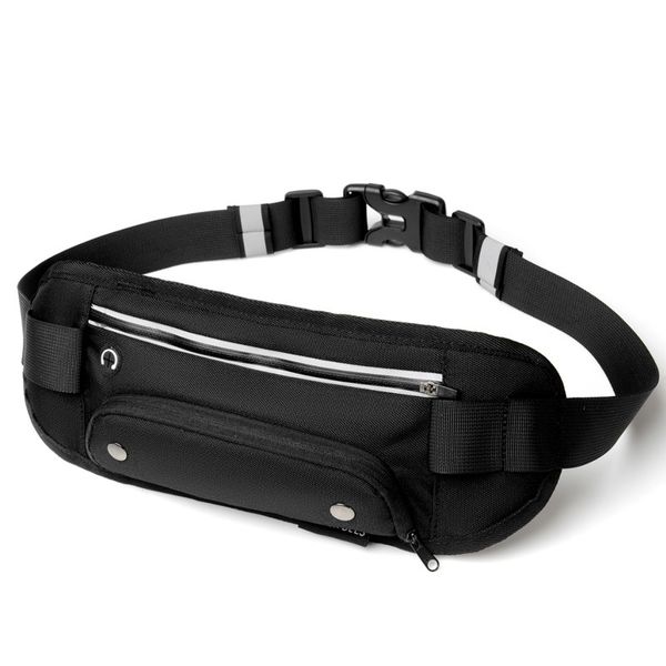 Waist Bag with Foldable Water Bottle Holder