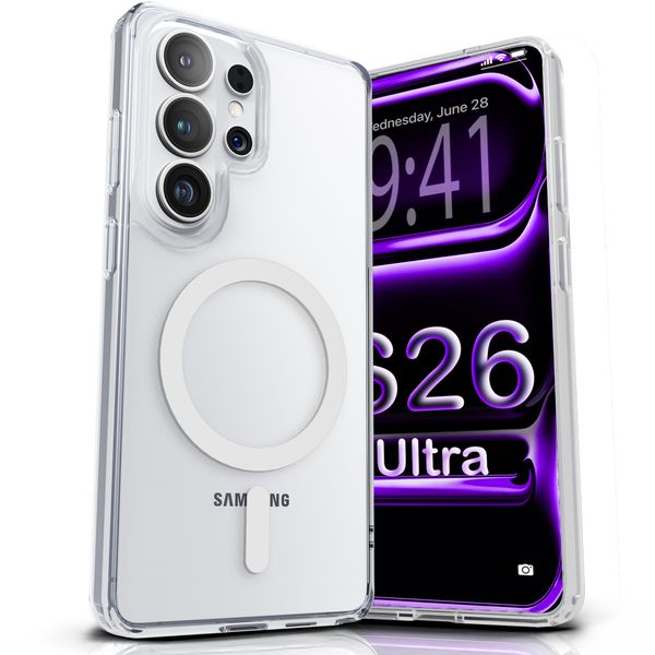 ORRO Clear Case for Samsung Galaxy S26 Ultra - Compatible with MagSafe
