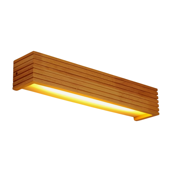 Solid Wood Led Lamp Bathroom Mirror Cabinet Lamp Bathroom Dressing