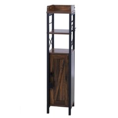 Bathroom Cabinets,Storage Units Free-Standing Floor Storage Rack