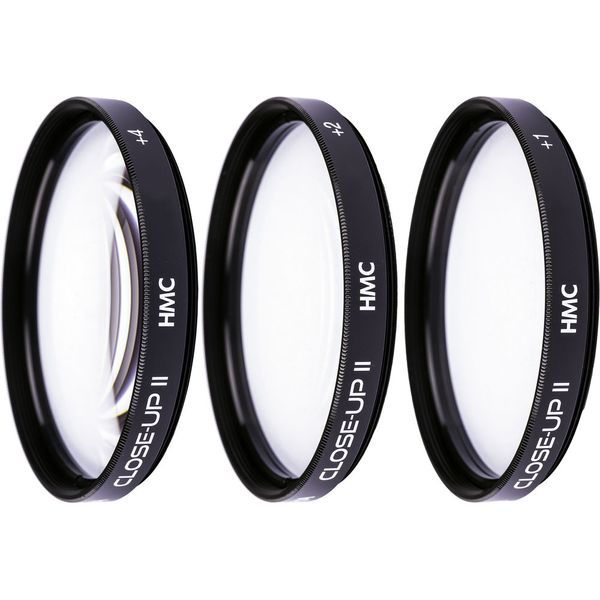 Hoya HMC Close-Up Filter Set II 55mm (+1, +2, and +4)