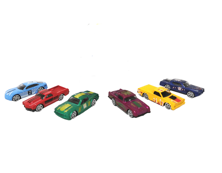 Alloy Racing Cars - Set Of 6