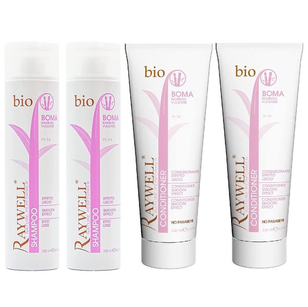 Raywell bioBoma Sulfate Free Smooth Effect Shampoo &amp; Conditioner (2 Pack)