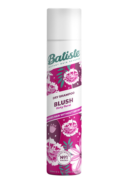 Batiste Dry Shampoo Blush, 200ml, Instant Hair Refresh between washes