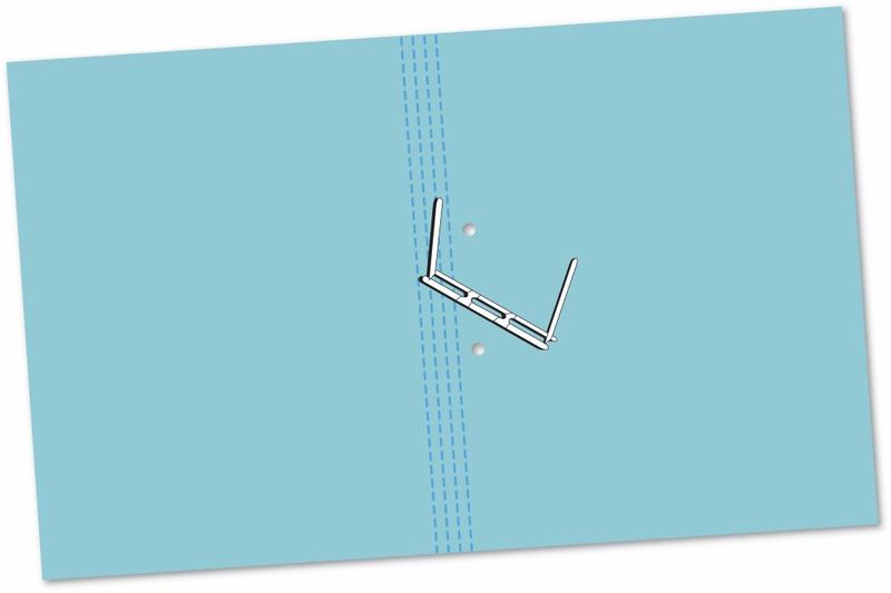 Croxley 160 GSM Tokai Cut Flush 348 x 228 - Blue Pack 100's
