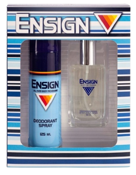 Ensign Cologne Body Spray125ml + Cologne 60ml