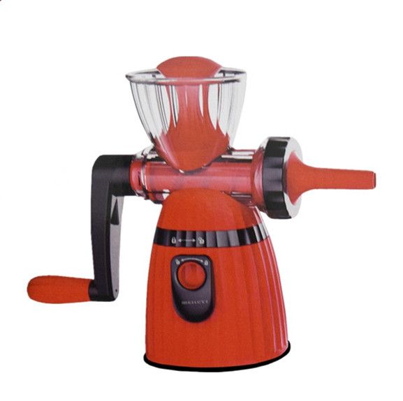 Hand Crank Manual Meat Grinder - Red