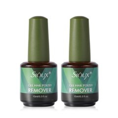 Sioux 2 Pcs Magic Gel Polish Remover - Soak-Off Gel Nail Polish Remover