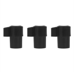 3Pcs Alto Saxophone End Cap Saxophone Accessories Set Saxophone Bend Neck D