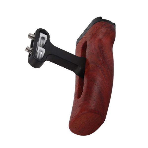 A72 Wooden Camera Cage Handle Video Photograph Expansion Bracket Support