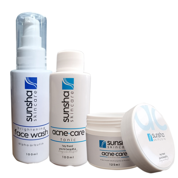 Face Wash, Toner and Moisturiser Bundle