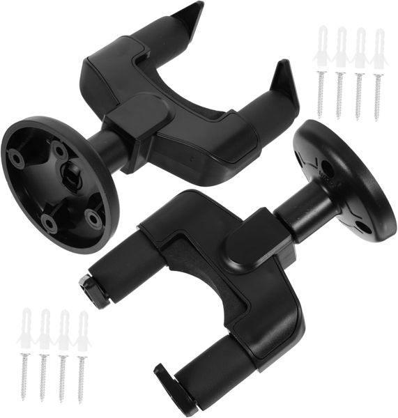 Secure Auto-Lock Guitar Wall Hanger ABS Mount Hook for String Instruments