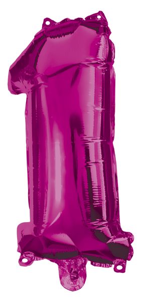 37 Inch Air-Helium Pink Foil Balloon 1