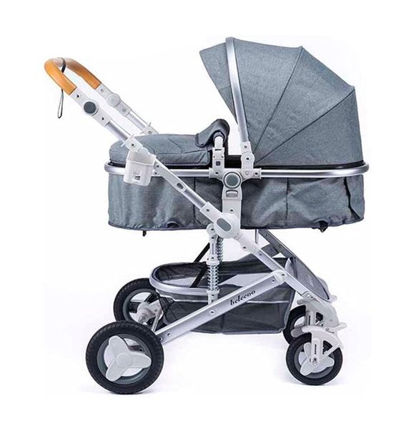 Travel System Belecoo 2 in 1 530WC-Light Grey - Baby Stroller