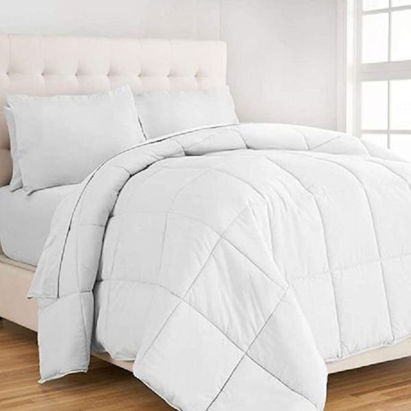Luxury Breathable 5 Pieces Comforters - White set