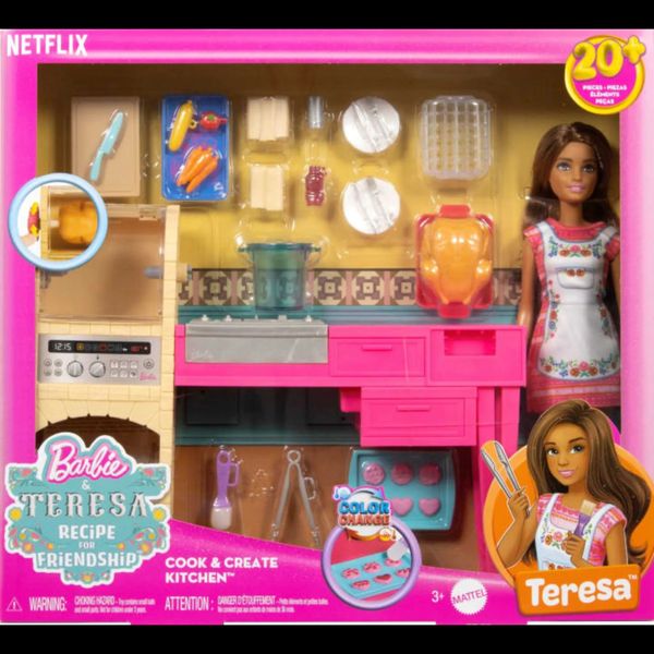 Barbie Teresa Recipe Friend Playset