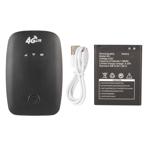 Portable 4G LTE Router - 10 Devices