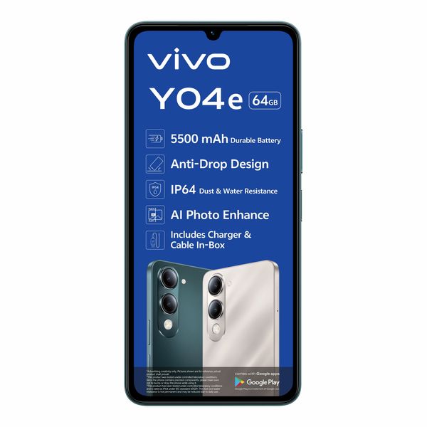 VIVO Y04e 64GB LTE Dual Sim - Jade Green