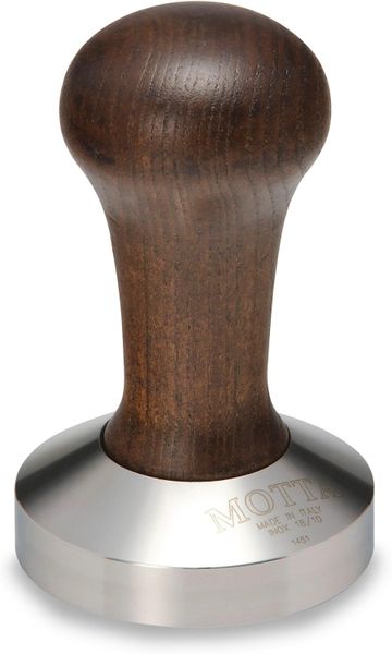Motta - Brown Handle coffee Tamper (57mm)