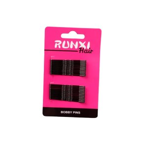 24 Piece Bobby Pins - Black