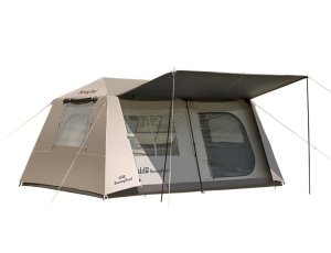 SunnyFeel 4-6 Person Automatic Camping Tent with Expandable Canopy