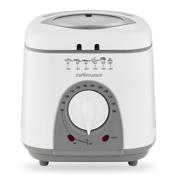 Mellerware White 1 L Deep Fryer