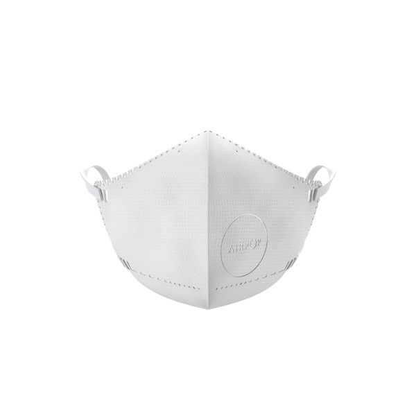 AirPop Kids Reusable Washable Face Mask - White (4 Pack)