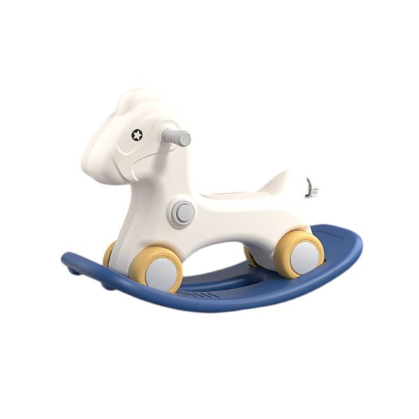 2 in 1 Baby Rocking Horse Ride On Scooter Toddler Toy 1-3 Years