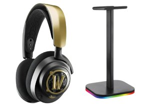 SteelSeries Arctis Nova 7 Wireless World of Warcraft Gaming Headset + Stand