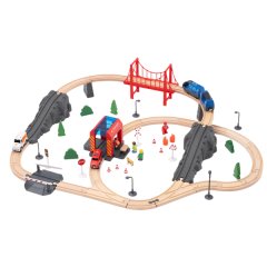 TookyToy Fire Rescue Train Set