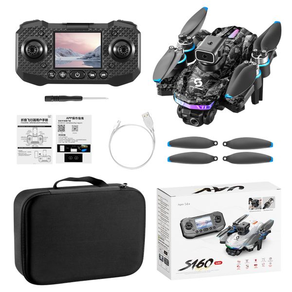 S160 UAV With Optical Flow Positioning Dual Cameras And Electric Angle