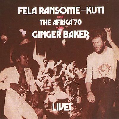 Fela Kuti - Live With Ginger Baker (CD)