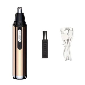 USB Rechargeable Nose Ear Hair Trimmer - For Facial Grooming