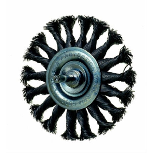 PG Mini Twisted Wire Wheel Brush 75mm