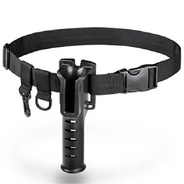 Fishing Rod Belt Bracket Fishing Gear Fishing Rod Inserter Black